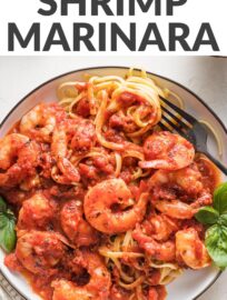 Shrimp Marinara is a meal that feels elegant and tastes amazing, yet can be made completely from scratch in less than 30 minutes. Choose this when you want to make something special without much time or fuss!