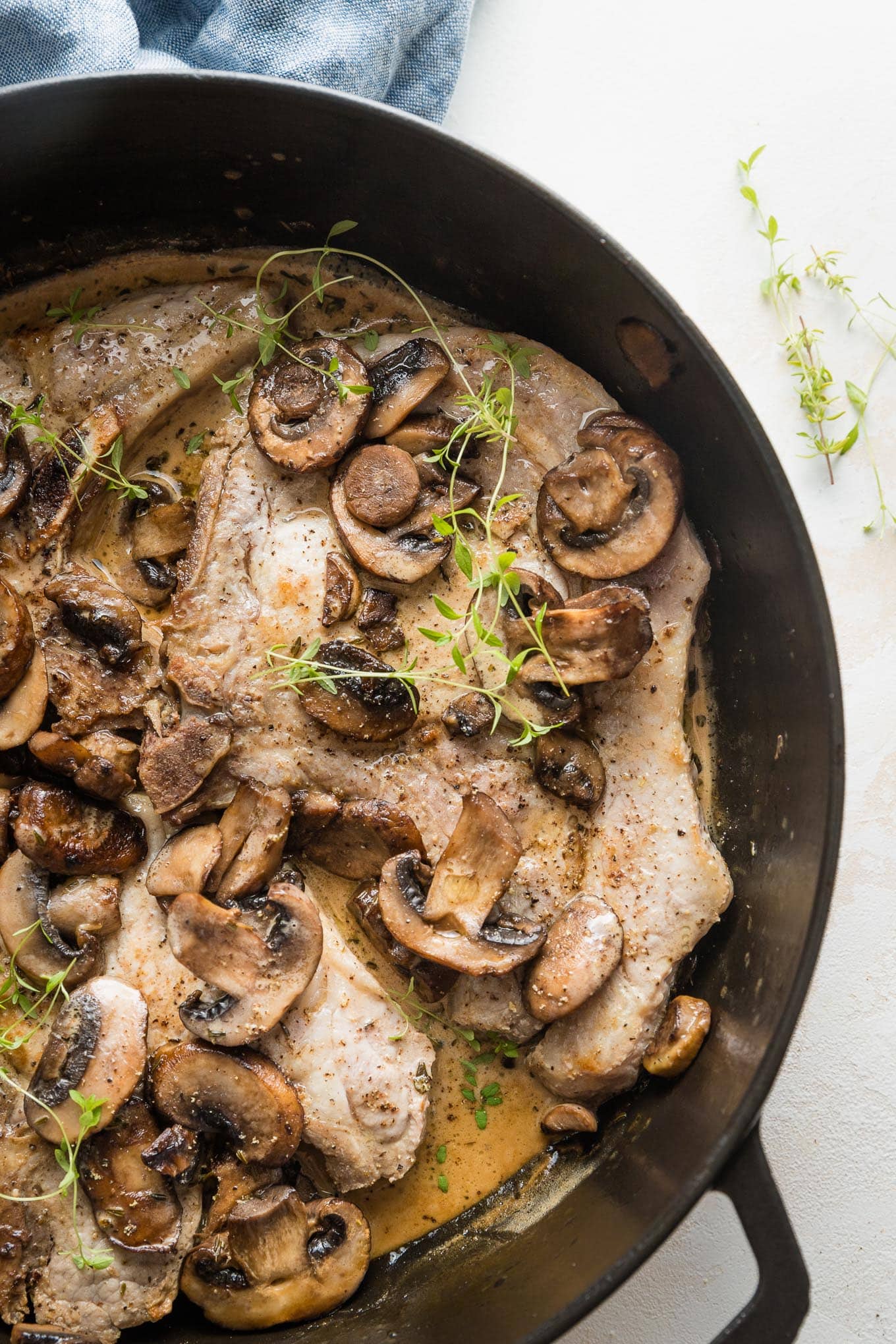 Pork Chops With Mushrooms
