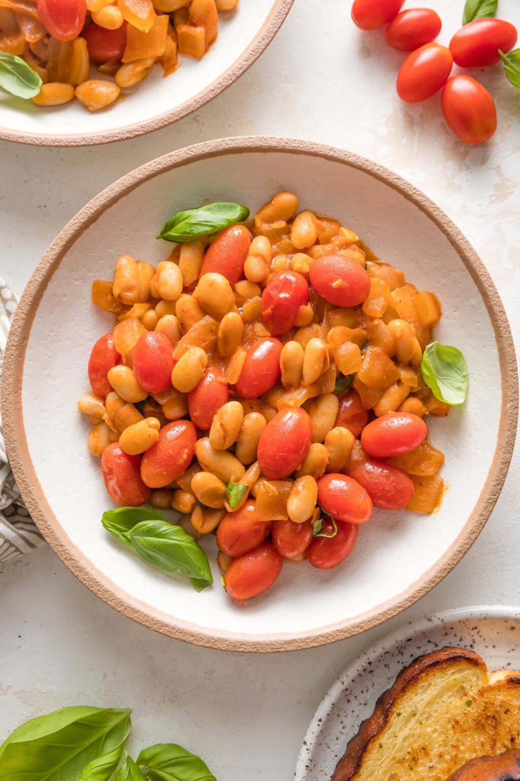 Braised White Beans and Tomatoes Nourish and Fete