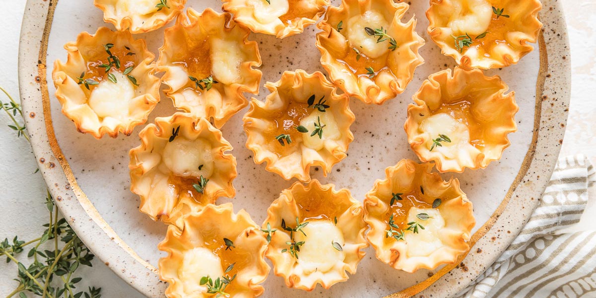 Apricot Brie Bites
