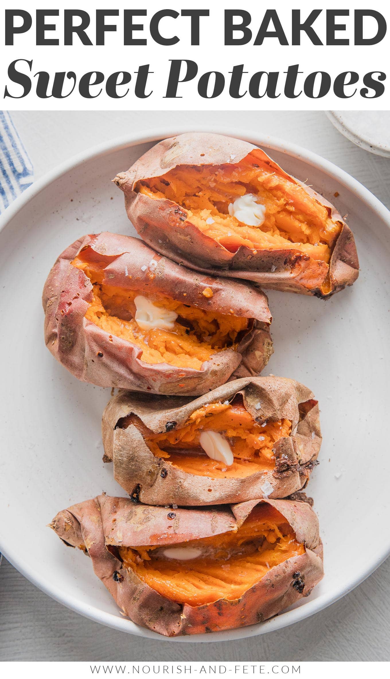 How To Bake Sweet Potatoes Nourish and Fete