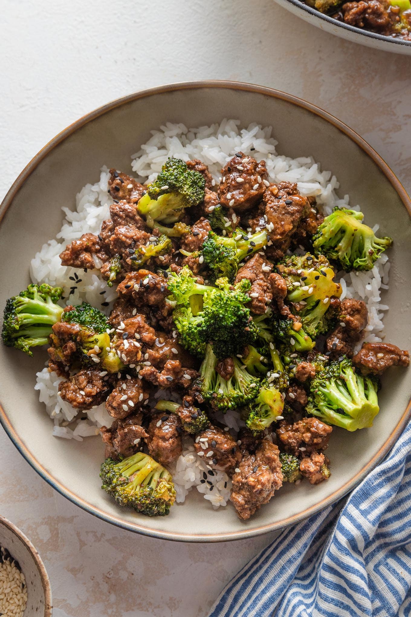 Ground Beef and Broccoli - Nourish and Fete