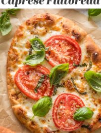 These Caprese Flatbreads are lightning fast yet extremely delicious, just the thing for an ultra-simple lunch or dinner. Use a flavorful crust, layer on the creamy mozzarella and juicy tomatoes, and go wild with the fresh basil on top--you can't go wrong!