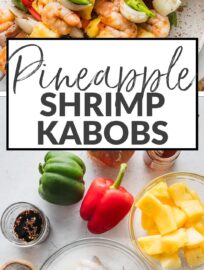 These Shrimp Pineapple Skewers are a straight shot of summer: vibrant, easy to make, and bursting with flavor from a silky honey garlic marinade. Toss these on the grill and serve over rice or a big salad for an easy, breezy al fresco meal.