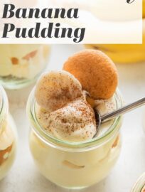 Extra creamy and dusted with a light sprinkle of cinnamon, this Banana Pudding is a favorite no-bake dessert. Vanilla wafers, thinly-sliced bananas, and creamy whipped pudding combine into a beautiful and delicious layered treat.