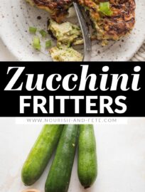 These homemade Zucchini Fritters have a mild flavor and pair delightfully tender interiors with crisp, golden edges -- perfect for dipping into your favorite sauce. Enjoy these for breakfast, lunch, dinner, or a veggie-packed snack.