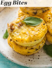 Whisk cottage cheese straight into these Sausage Cheddar Egg Bites for an extra satisfying breakfast you can prep ahead for the week. With a creamy texture, major flavor, and short ingredient list, this is a recipe you'll be happy to make again and again.