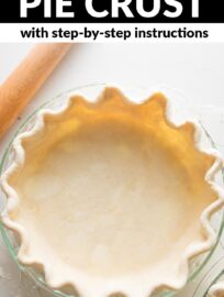 If you're making it homemade, this Apple Cider Vinegar Pie Crust is the ultimate that captured our heart and to which no other compares. All butter delivers the must-have tender, flaky texture, and the hint of vinegar adds a subtly irresistible tang to perfectly complement all the pie fillings you love.