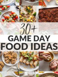 These easy, irresistible game day recipes are just the thing to enjoy while watching your favorite sports on TV, at a tailgate, or from the sidelines! Whether you're craving appetizers to have everyone licking their fingers, hearty main dishes, or fun and indulgent desserts to share, this collection of easy-to-make and crowd-pleasing game day eats has got you covered.