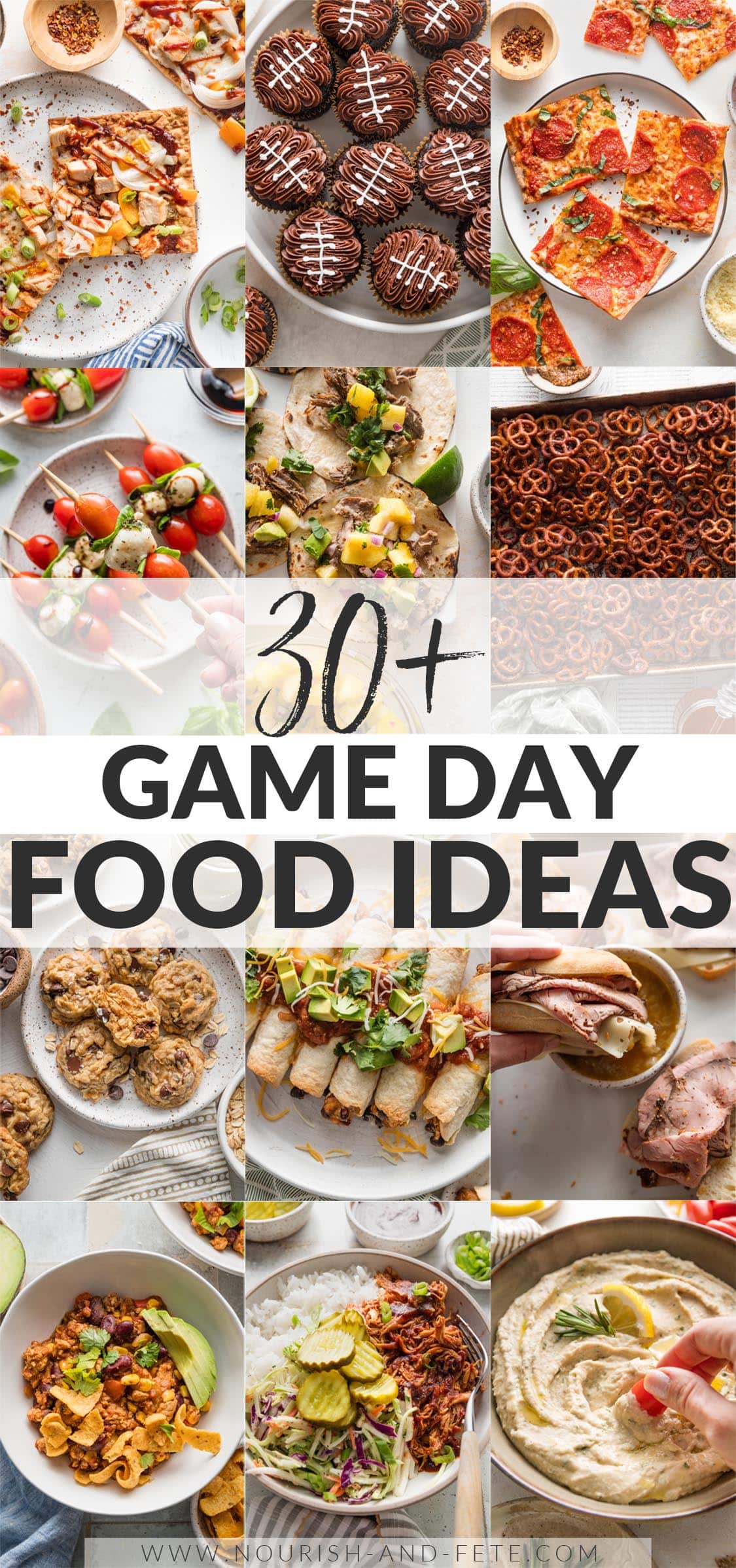 These easy, irresistible game day recipes are just the thing to enjoy while watching your favorite sports on TV, at a tailgate, or from the sidelines! Whether you're craving appetizers to have everyone licking their fingers, hearty main dishes, or fun and indulgent desserts to share, this collection of easy-to-make and crowd-pleasing game day eats has got you covered.