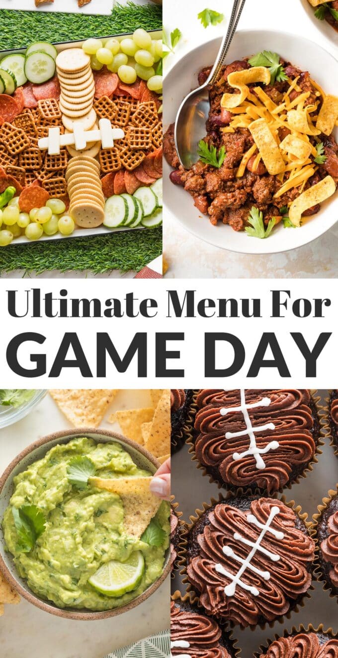 Conquer the food with this ultimate game day menu designed to be easy yet satisfying, with a mix of familiar classics and little twists to keep things fun and interesting. From snacks, drink ideas, simple mains, and fun dessert options, we've got it all covered here.