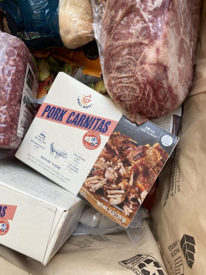 ButcherBox prepared pork carnitas.
