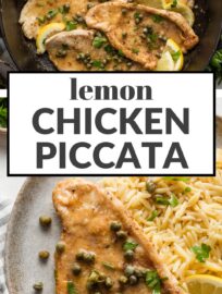 With bright lemon, rich butter, and perky capers, this quick and easy chicken piccata tastes dreamy but is super simple to make at home. Grab a skillet and plan on about 25 minutes from start to finish for this restaurant-worthy weeknight wonder.