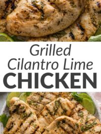 Grilled cilantro lime chicken breasts are tender, juicy, and bursting with bright notes of citrus, herbs, and fresh garlic. You can whisk together the marinade in about 10 minutes, let the chicken soak up flavor for hours, and grill or pan fry. I find this a refreshing yet approachable shift from standard cookout fare, and it always pleases a crowd.