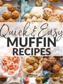 With this collection of easy muffin recipes, you can skip the searching and dive right into the simple joy of whipping up a batch. There's something so pleasant about baking a batch of muffins, whether it's part of a coordinated weekly meal prep or just for a small afternoon treat. Choose your favorite and get excited!